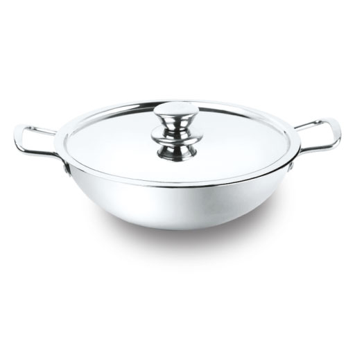 KADAI with steel lid