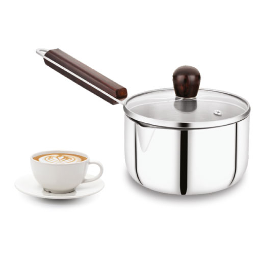 TRIPLY SAUCEPAN With Glass Lid