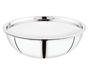 TRIPLY TASLA WITH LID